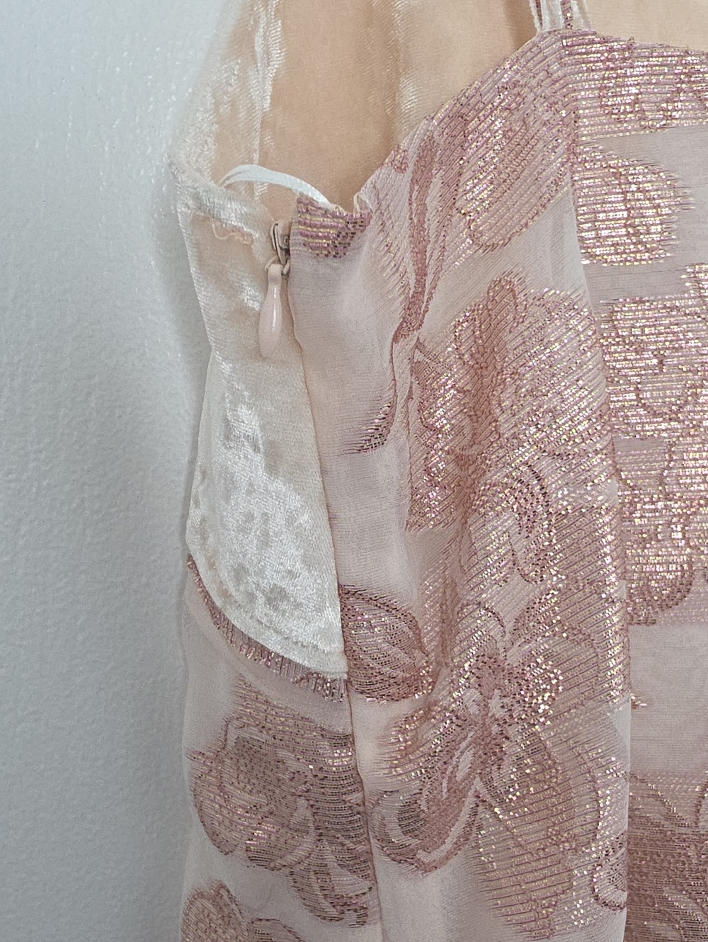 Zara LIMITED EDITION Pink JACQUARD DRESS Size M New - Picture 8 of 11